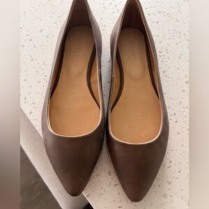 Nisolo Shoes | Nisolo Ava Ballerina Pointed Toe Flats| Color: Tan | Size 9